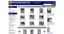 Desktop Screenshot of beemerboneyard.com